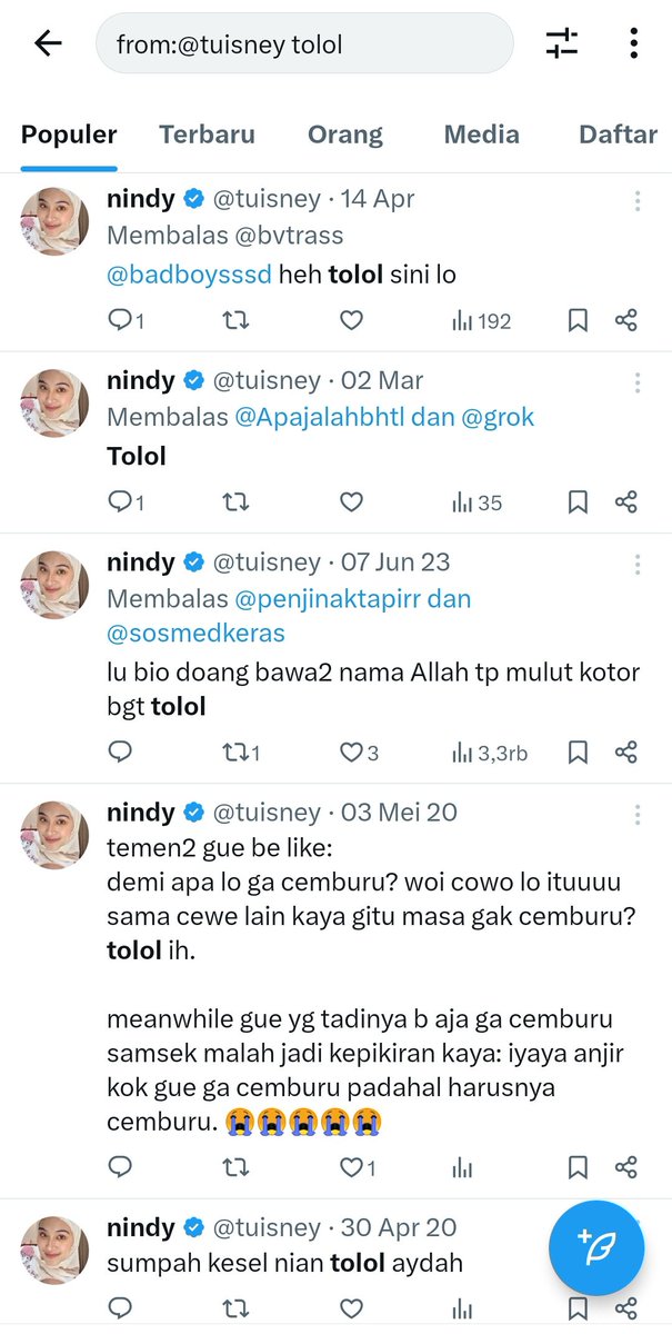 KimoAmanda's tweet photo. @Cutty__Flam @tuisney Jadi kalo besok2 orang cross check profesi lo. Orang2 tau. Ini kerjaan lo, bikin heboh sesuatu yang ga seharusnya di hebohin. Lo yg harusnya ngurusin sertifikasi TKDN doyan pake kata2 kasar tapi lagaknya punya empati. Pake seribu topeng depan gue juga gue peel off lo Nindy TERMUL https://t.co/EIf4GguoR4