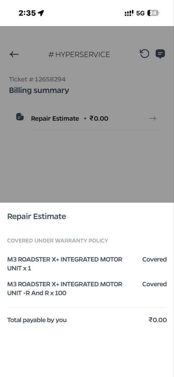 Nitinkumbh85621's tweet image. 8 MONTHS wait for @OlaElectric delivery.
Dear @bhash my ola raodster 9.1

Within 24 hours → breakdown
Since Day 2 → service center
Now → stuck in Parked Mode

New vehicle already failing and showing motor replacement.

Ticket: 12658294

Completely unacceptable.

#Ola #Fail