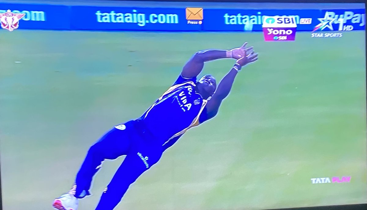 SumitG71's tweet photo. What a catch #RovmanPowell 
Good that his injury was not serious like Ngidi’s. Good start by #KKR after #RinkuSingh special. Another test for LSG batting. Can #RishabhPant silence his critics? #IPL2026 #KKRvsLSG #LSGvsKKR https://t.co/t051TiPe0q