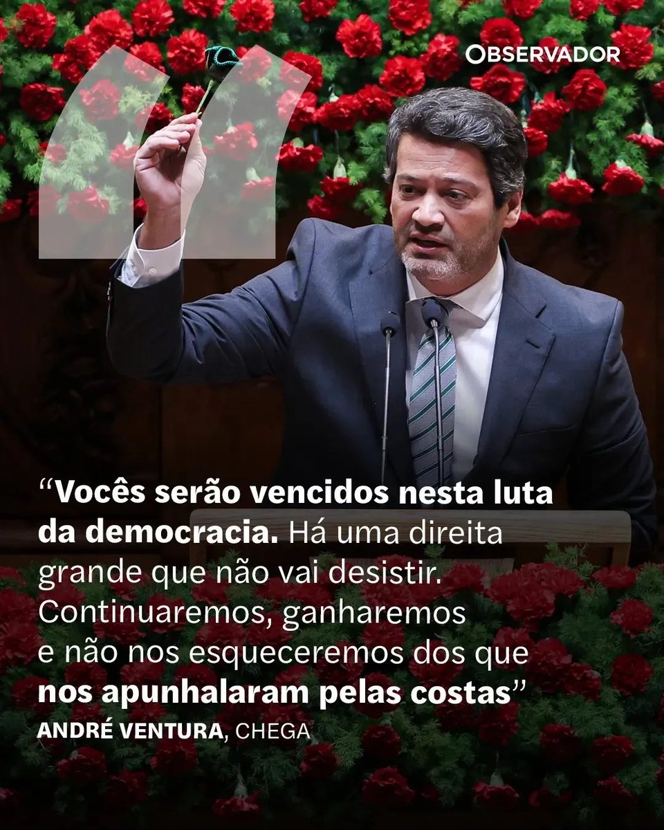 paravertudo's tweet image. O @observadorpt propala uma narrativa nazi sem fazer o devido enquadramento.  #Ventura e #Chega recuperaram em plena Assembleia da República durante a celebração da Liberdade uma narrativa nazi.

#LimparPortugal #SalvarPortugal #Portugal
