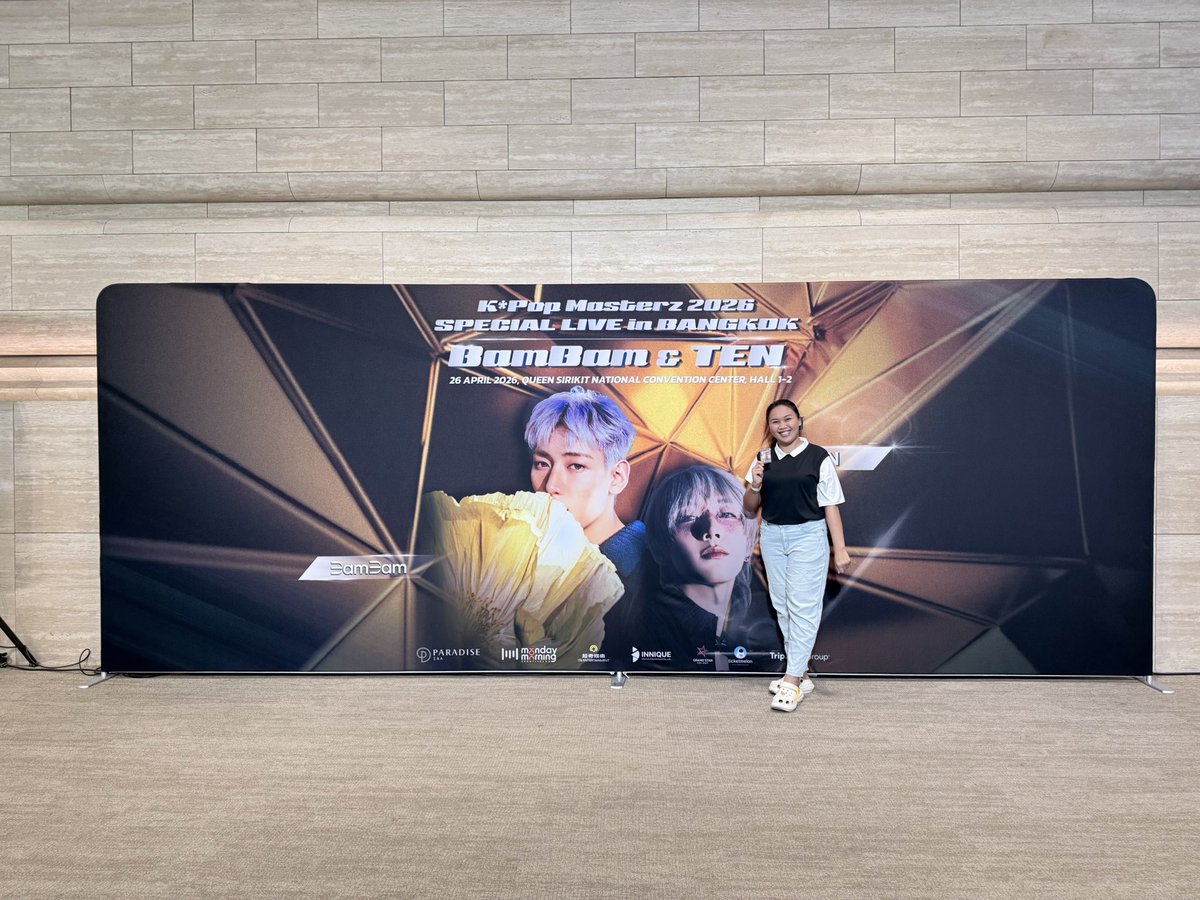 CONANMAI4's tweet photo. เราได้เจอกัน (ต์)แล้วนะ เจ้าแบม 🥰🐍🦜💚
#BamBamXKPopMasterzBKK
#bambam #got7 https://t.co/6b7dVG4LS8