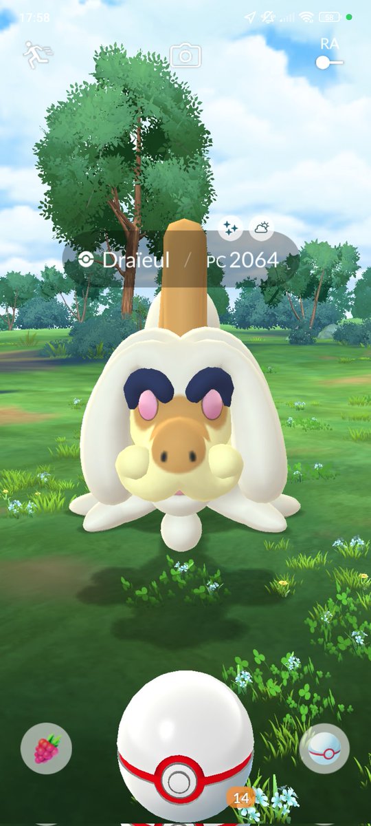 Julie_M_18's tweet image. Et un nouveau shiny #ShinyPokemon #PokemonGO #PokemonGOApp