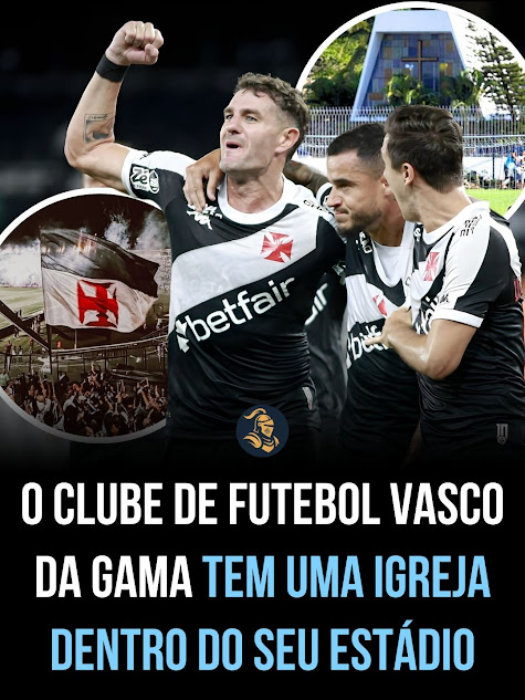 O Vasco tem uma capela dentro do estádio ✝️