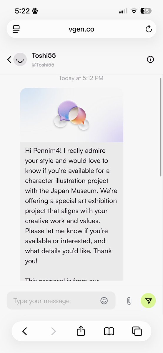 Pennimcom's tweet photo. Is this a new Vgen scam approach? 
Please help 

#vgen https://t.co/hv3tOmpZdL