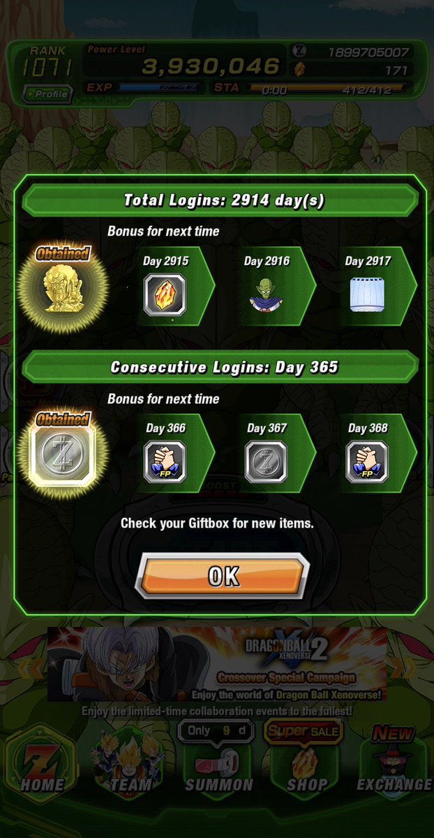 The 365 day streak is BACK BABY LFG