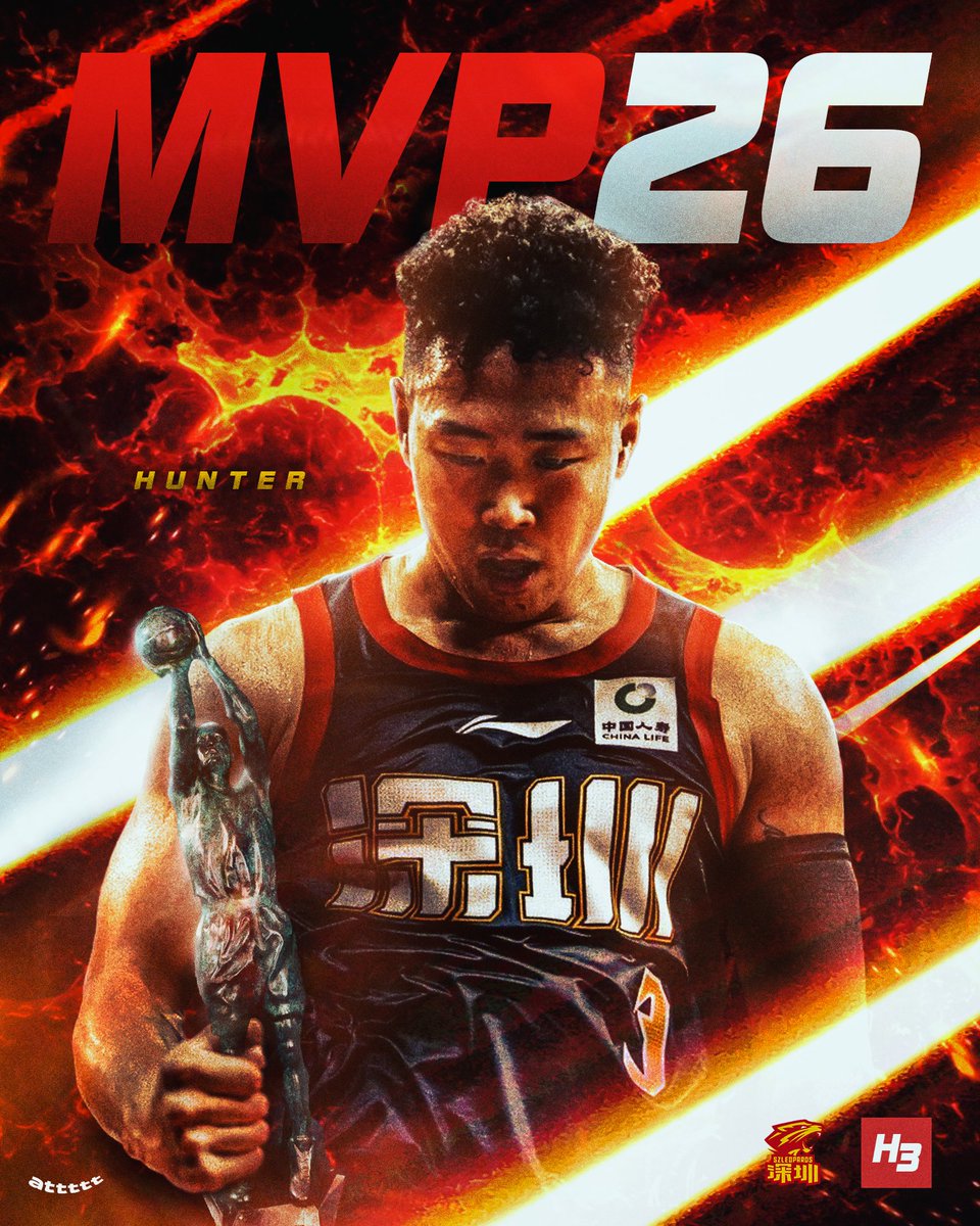 attttt_time's tweet photo. MVP26 Hunter3 贺希宁！ #smsports #cba #贺希宁
🎨attttt https://t.co/HVWBpD6lLK