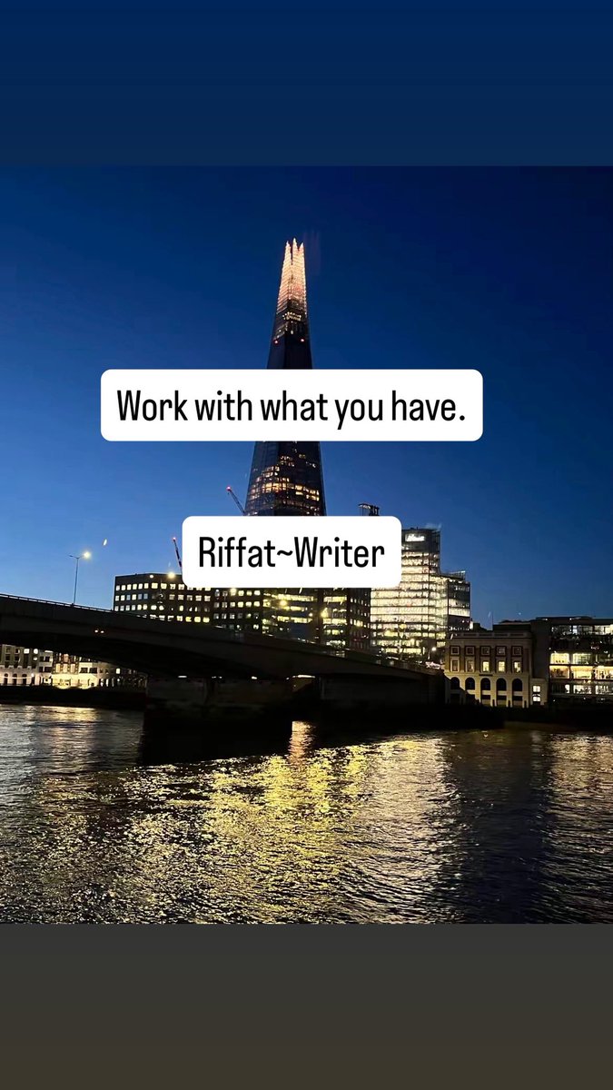 republican901's tweet image. Work with what you have.

Riffat~Writer

#RiffatsQuote #DoWhatYouCan #RealTalk #DontGiveUp #Writer 👍🏾💯