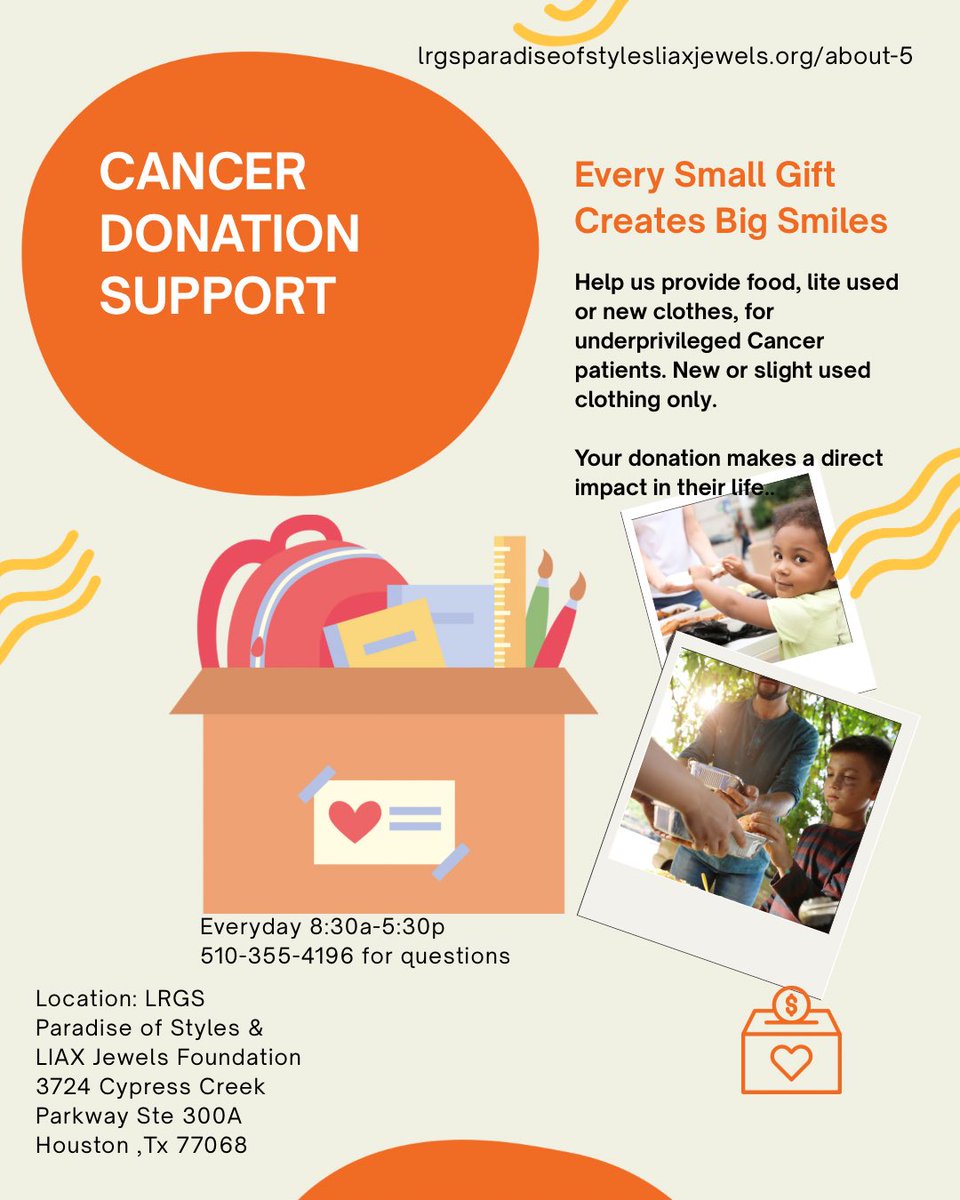 Lrgsliaxjewels's tweet image. #CommunitySupport
#HelpingHands
#UpliftOthers
#SupportSmallNonprofits
#GivingCommunity
#LoveInAction
#ServeWithPurpose

Let's spread hope and support together - consider donating gently used clothes, accessories, and shoes to my nonprofit organization, which provides vital