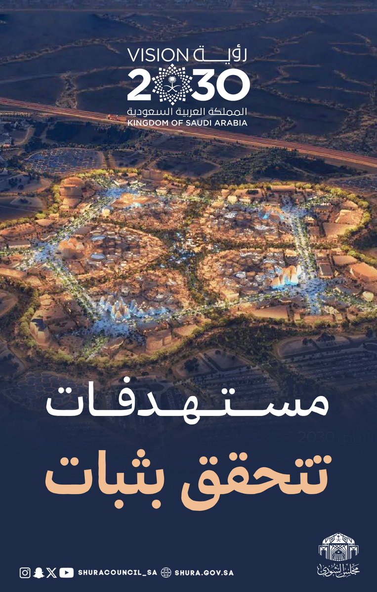 مستهدفات تتحقق بثبات في تمكين الإنسان وازدهار الاقتصاد وكفاءة الأداء

 #رؤية_السعودية_2030
 #SaudiVision2030