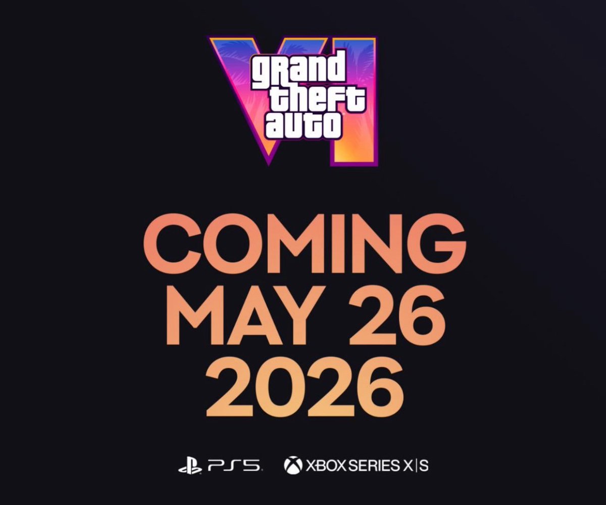 GTAVI_Countdown's tweet image. One month until GTA 6…

If it wasn’t delayed.