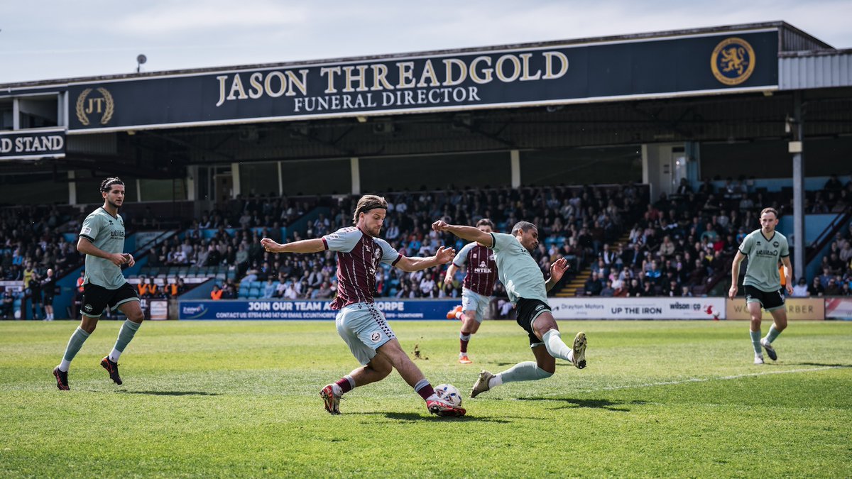 SUFCOfficial's tweet image. 📸 𝐆𝐀𝐋𝐋𝐄𝐑𝐘

Michael AC Braithwaite's images from the Iron's final league game of the season against Eastleigh 👉 scunthorpe-united.co.uk/news/2026/apri…

#UTI #IRON
