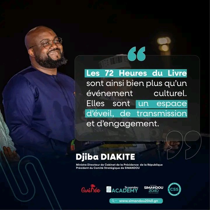 daye_med's tweet image. 🇬🇳#Simandou2040 #Program: La semaine du ministre directeur de cabinet de la présidence et président du comité stratégique de simandou, son excellence Monsieur Djiba Diakité @djisanfina .