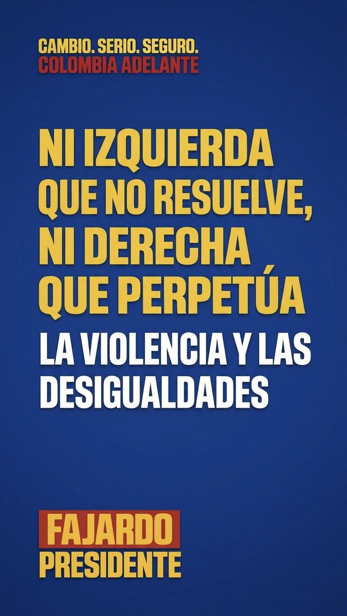 #FajardoPresidente