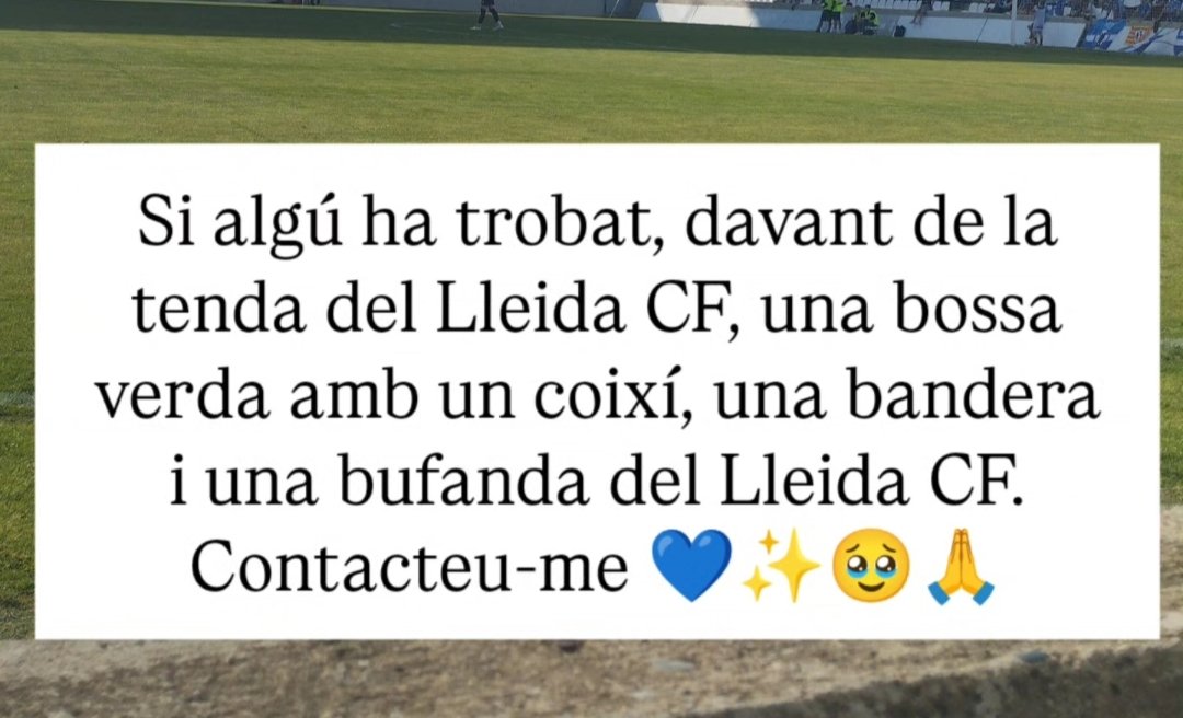 lansyhairath's tweet photo. 🙏🙏🙏🙏🙏 @LleidaCF @CovaLleida @amicsdellleida @BluesNord https://t.co/HHJ6C9LNXZ