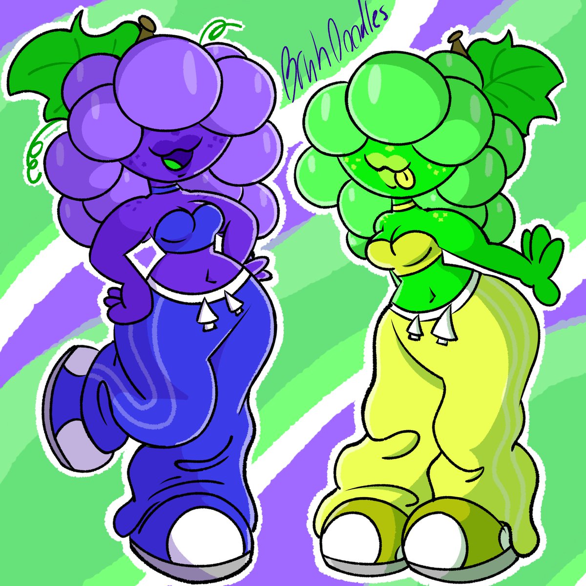 They’re very chill like that 🍇✨