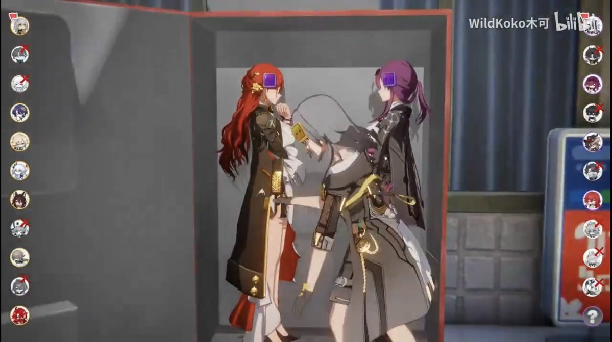 himekosoftcore's tweet image. this is literally Kafhime anniversary 😭💜❤️ WDYM THEY WERE HIDING IN A TINY LOCKED VENDING MACHINE?????, they’re eating each other with their eyes oh gosh 
#Kafhime