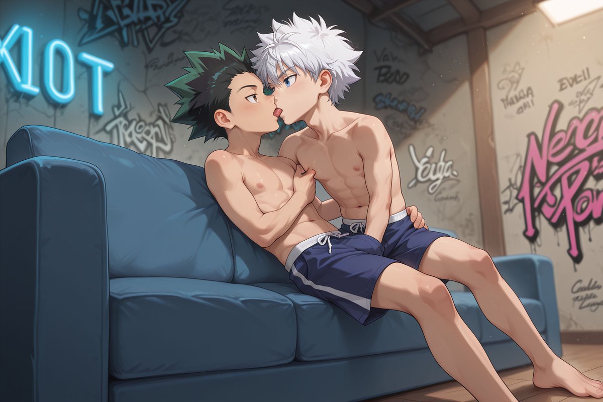 Killua and Gon on the Castingcouch.

Full Collection now online