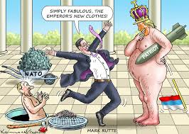 CleverBastet's tweet photo. SHOCKER:
Brave US (& other ENG language) publications will take a pass on printing this one… What do you think?
#cdnpoli @CanadianPress @caj #WhiteHouseCorrespondentsDinner
art: Marian Kamensky
#EmperorClothes #DinnerForOne https://t.co/sLdSBXdc80