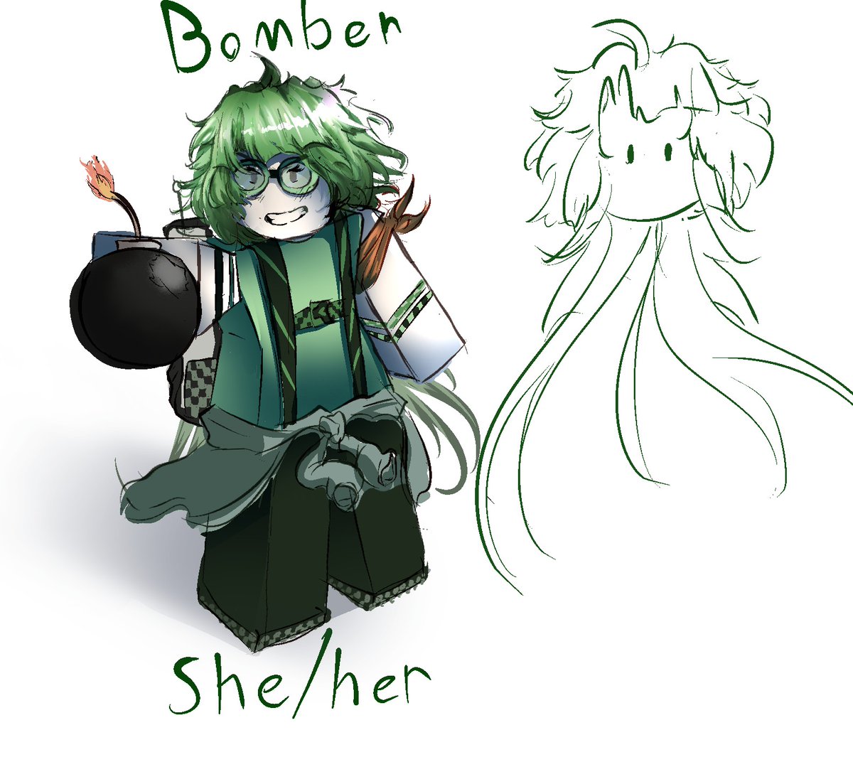 truddailyshipss's tweet image. Day 35 posting Ships of TRUD 
Today's ship: PaintBomber/ExplosiveArt
[#PaintBaller × #Bomber]
#trud #therobloxiauntildawn #ship