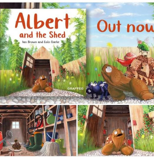 AlbertTortoise's tweet image. When Albert gets locked in a #shed, the #garden gang launch a chaotic #rescue mission. See more in #ALBERTthetortoise picturebook ALBERT AND THE SHED. #AvailableNow 9 #ALBERT #picturebooks, 3 #BoardBooks &amp;amp; #ActivityBook Alberttortoise.com
#bookseries #tortoise #story