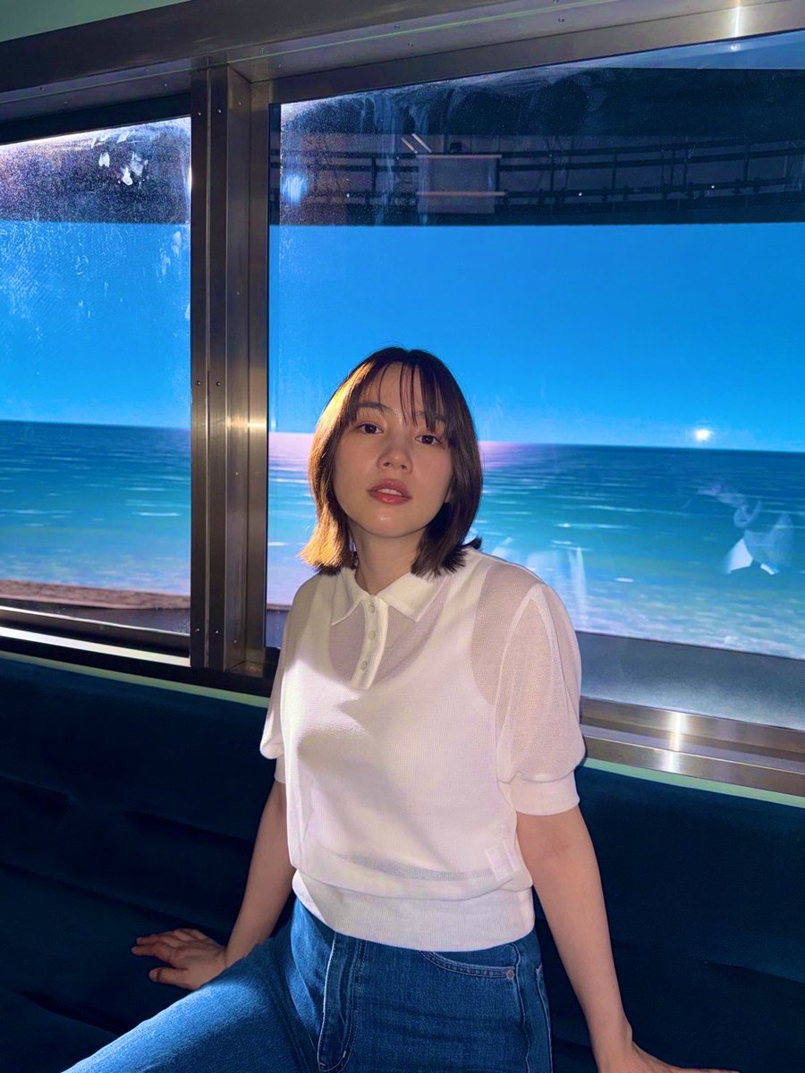 non713_www's tweet image. のんちゃん背景青似合い過ぎる🩵‼️‼️
#のん #CM