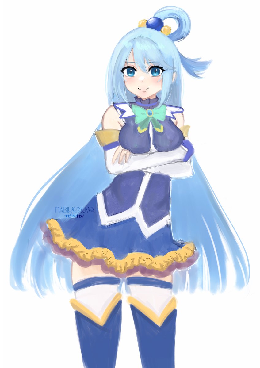 nabinyeow's tweet photo. Aqua - Konosuba https://t.co/cIgUuFGsFk