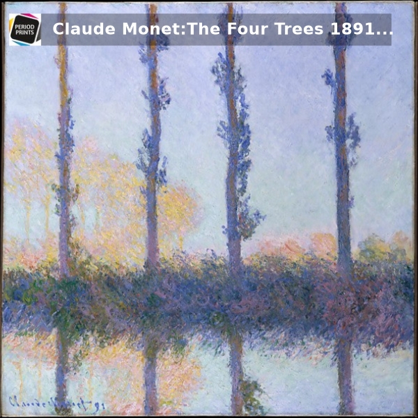 PeriodPrints's tweet image. Capture the timeless beauty of Claude Monet's 'The Four Trees' with our high-quality unframed poster prints! 🖼 Available in A3 to A0 sizes, shipped worldwide! Free UK shipping! 🌍 Order today and transform your space into an art gallery! 🎨 #Poster #Print shortlink.store/ivuh2r3fgz2h