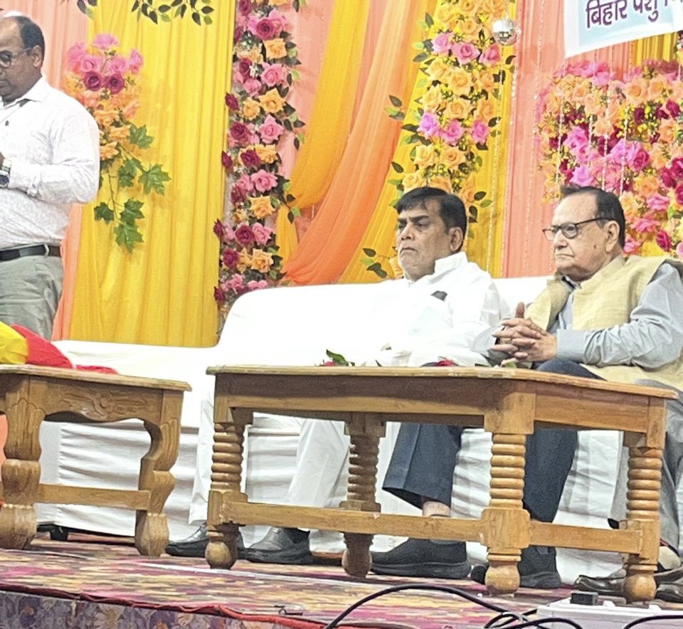 ItsVeterinary's tweet image. Participated in the #WorldVeterinaryDay 2026” celebration which was jointly organized by Bihar Veterinary Association and Indian #Veterinary Association at Patna.

2026 theme is “#Veterinarians: Guardians of Food and Health”.

Shri @ramkripalmp also graced the occasion.