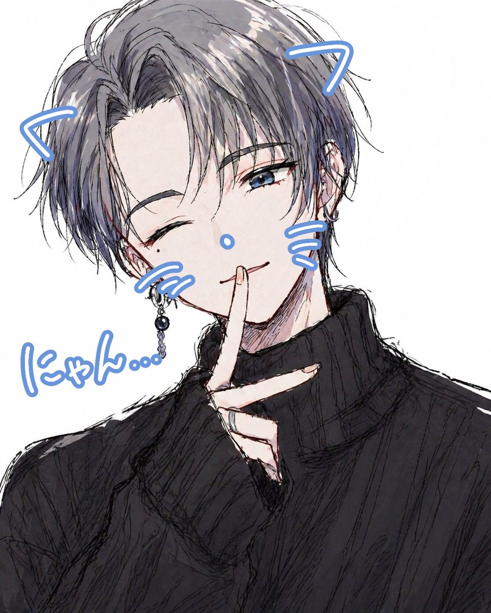 Sakua_miu's tweet photo. ファンアート描くの楽しすぎて滅♡
プリクラ風 流石に天才じゃない？
メロ男爆誕です✨
 #蕾日記  #灰薔薇美術館 https://t.co/Dn9zANcJl7