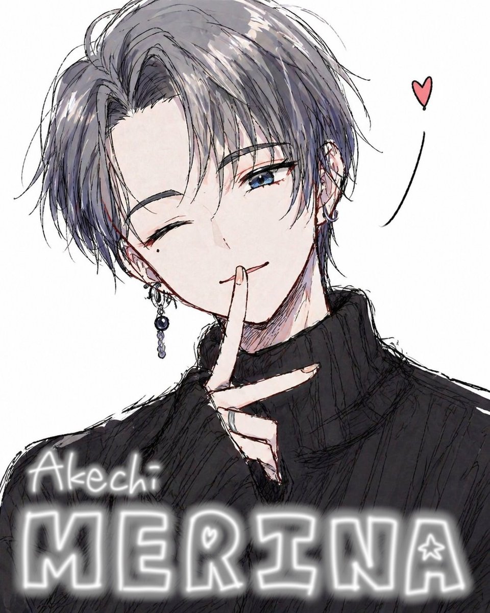 Sakua_miu's tweet photo. ファンアート描くの楽しすぎて滅♡
プリクラ風 流石に天才じゃない？
メロ男爆誕です✨
 #蕾日記  #灰薔薇美術館 https://t.co/Dn9zANcJl7