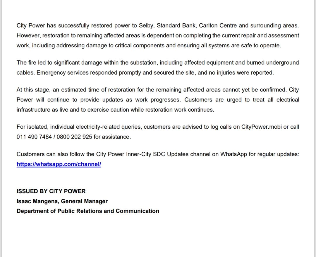 @CityPowerJhb tweet media