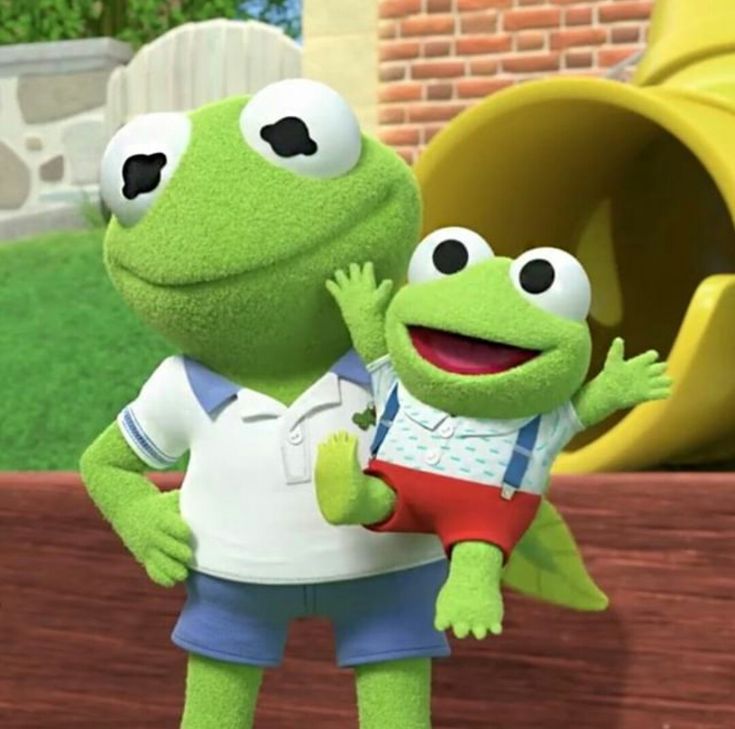 DIANNATHAN11480's tweet image. Hunter Must Know The Disney Junior Version Of Kermit The Frog And It's Muppet Babies 🐸 #HT #XKS #BG #MB #DisneyJr