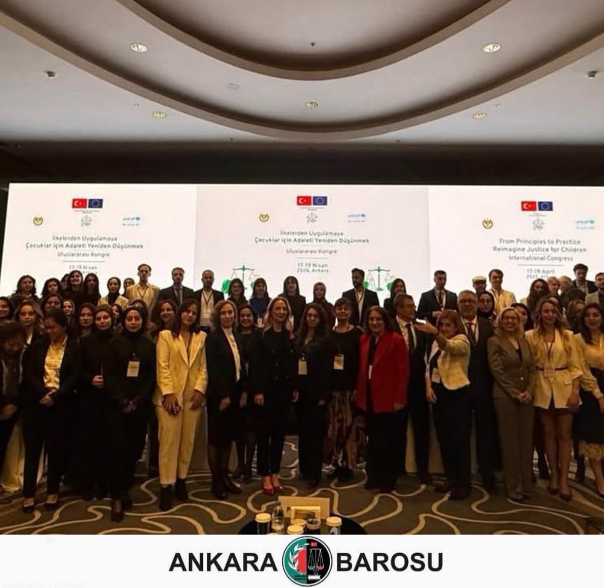 ankbarochm's tweet photo. 17-19 Nisan 2026 tarihlerinde, ÇABA Projesi kapsamında düzenlenen İlkelerden Uygulamaya Çocuklar İçin Adaleti Yeniden Düşünmek Uluslararası Kongresi’ne merkez divan ve üyelerimiz katılım sağlamıştır. https://t.co/Dp4Y2StbWC