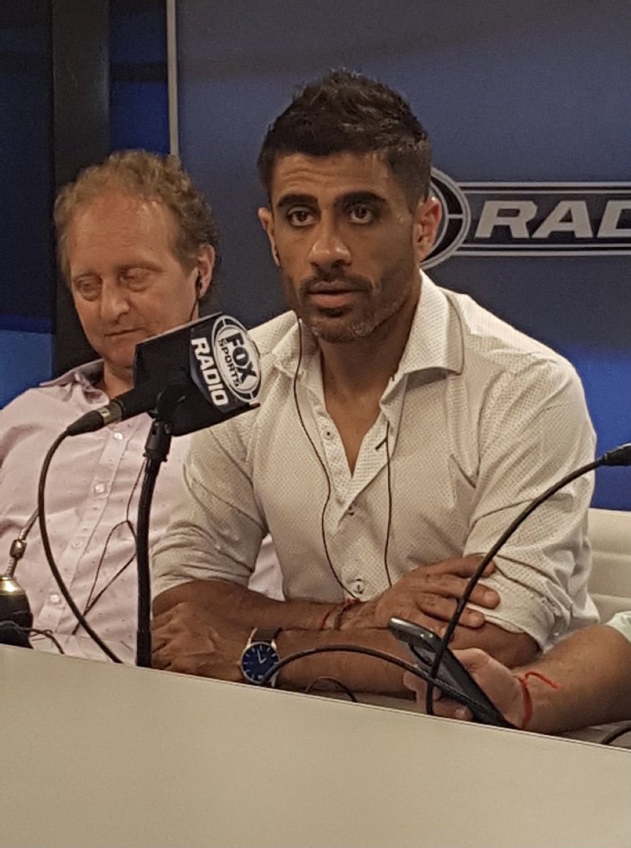 La cara de Alandt después de la pifia de michito en el despeje y viendo como se iba el 9 de San Nicolás solo