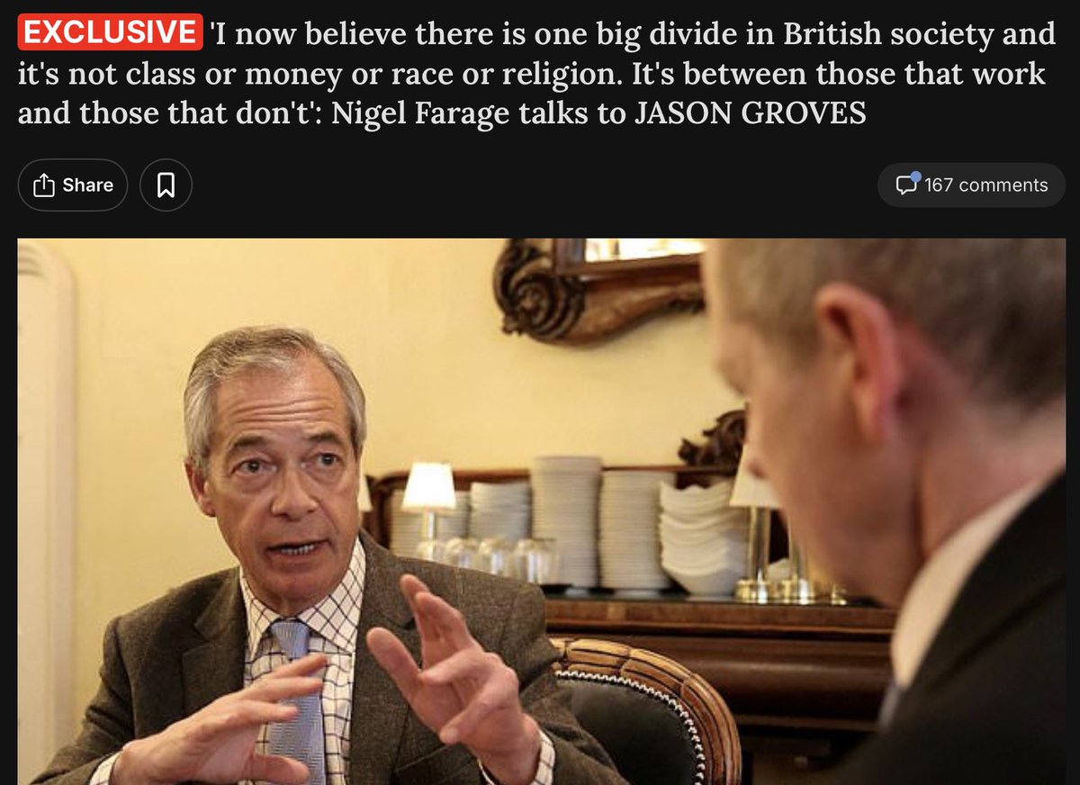 gepocock's tweet image. I am #retired after many years teaching, but is he wrong? Do you think that there are 2 classes - those who #work &amp;amp; those on #benefits who don’t work?