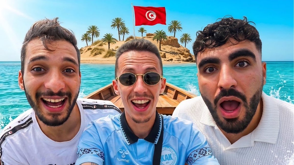 The_Monor's tweet photo. NOUVELLE VIDÉO !

On a trouvé une ÎLE DÉSERTE en Tunisie 🇹🇳 

https://t.co/PtlIxWrMET https://t.co/BHweZJOQ32