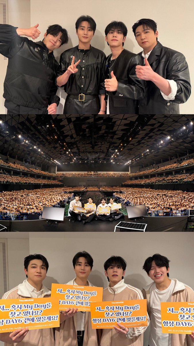 mt__nm's tweet photo. DAY6 10th Anniversary Tour <The DECADE> in JAPAN - 完 -

本当に幸せな2日間でした🥲
自名義が大活躍してくれて2日目ほぼセンステ最前入れたの嬉しかった https://t.co/fvyU2xhMyY