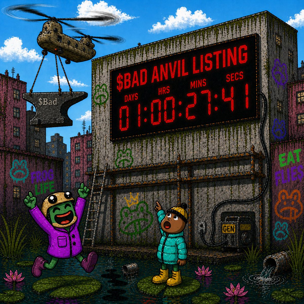 BAD FROGS tweet media