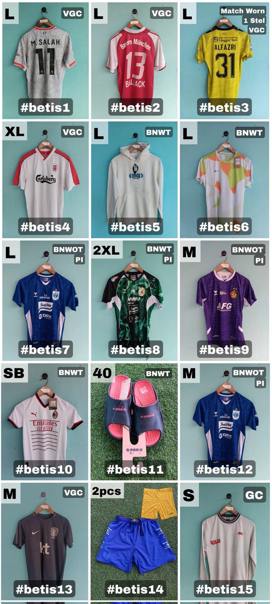 Lelang Jersey #betis tweet media