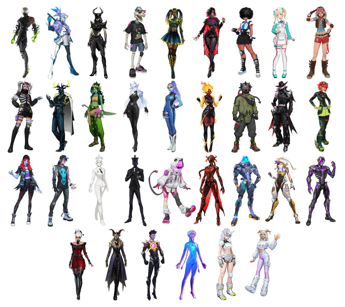 This is the survey where our newest Crew outfit Damon comes from, and we’ve also had other skins from this survey come out this season, like Lady Windfrost. I believe all of these skins will release either this season or next season, and some could be BP skins for next season