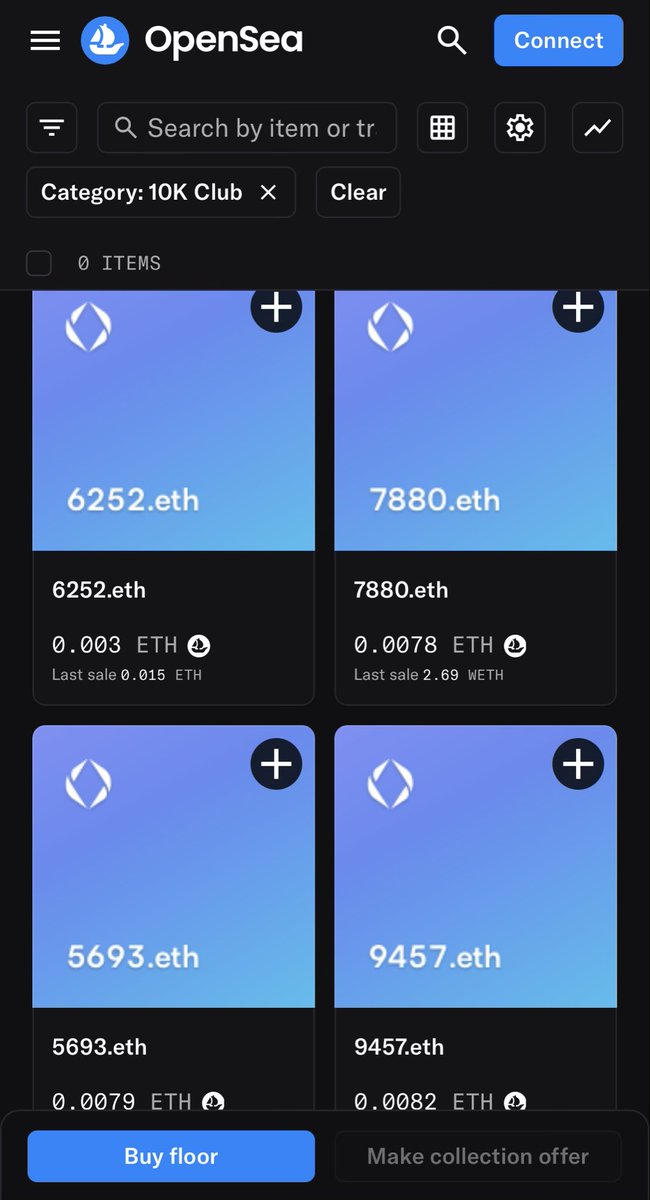 fungibleguy_eth's tweet image. 4 digit ens numbers at 0.003 eth floor 

Can get a bunch under &amp;lt; 0.01 

Something no one is talking about 👀 

#ENS #NFT #OpenSea