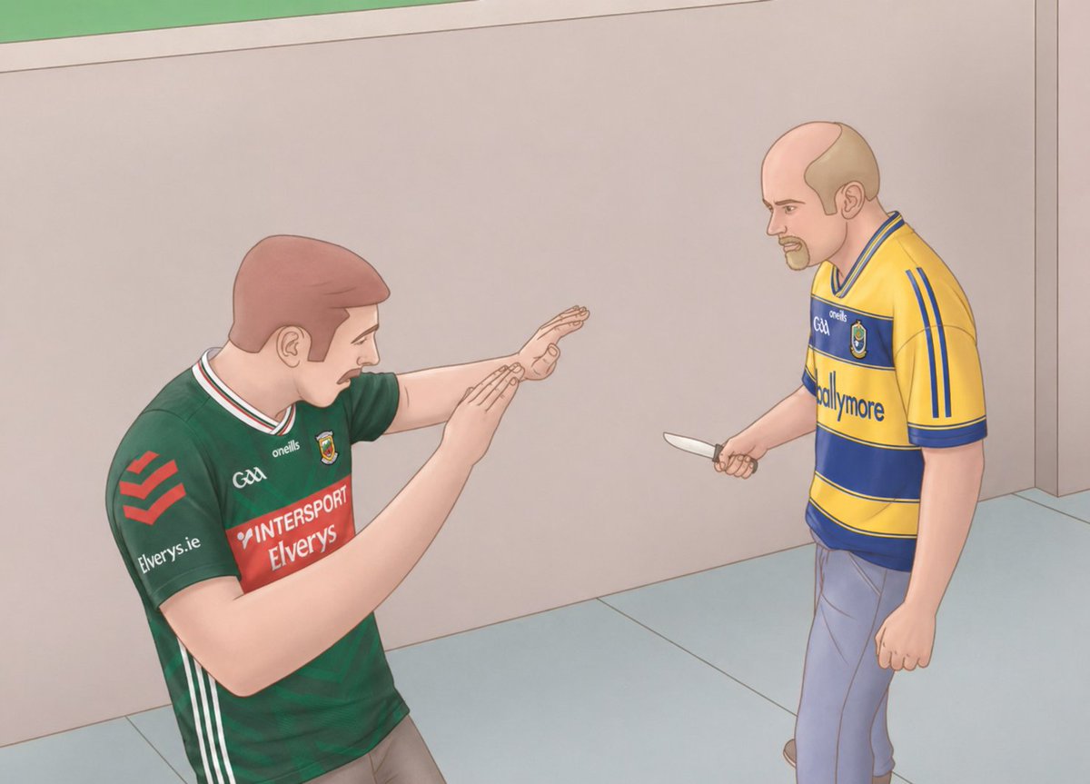 theweejoke's tweet image. "Now we go to MacHale Park for live footage of Mayo Roscommon in the Connacht Semi-Final..."

#MayoGAA #GAA