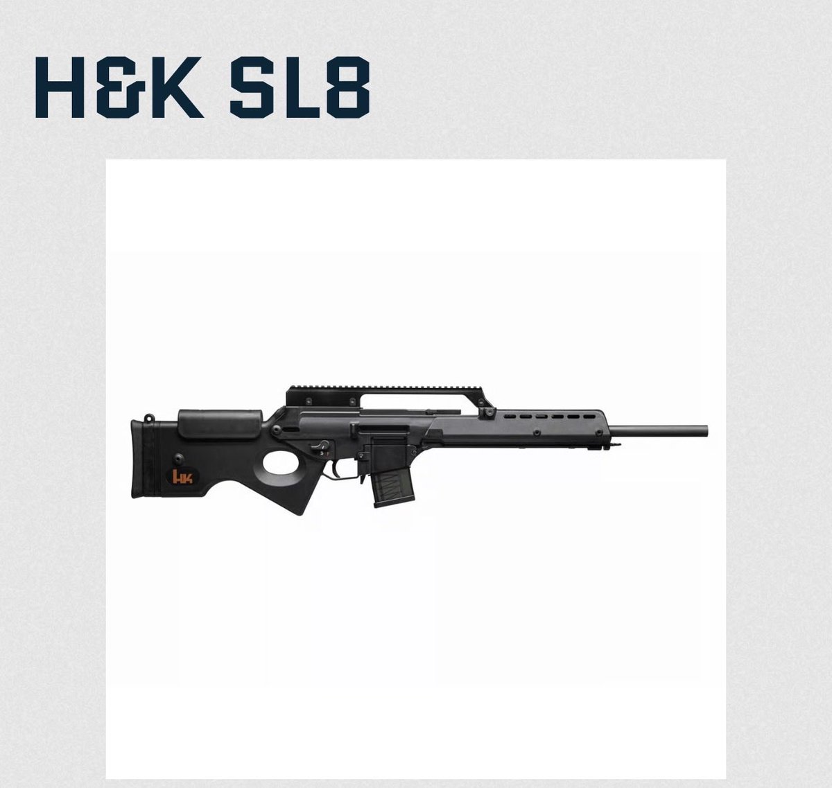 AverageHunter's tweet image. Thoughts on the H&amp;amp;K SL8?
Anyone shot one??????
#hk #guns #edc #rangeday #usa