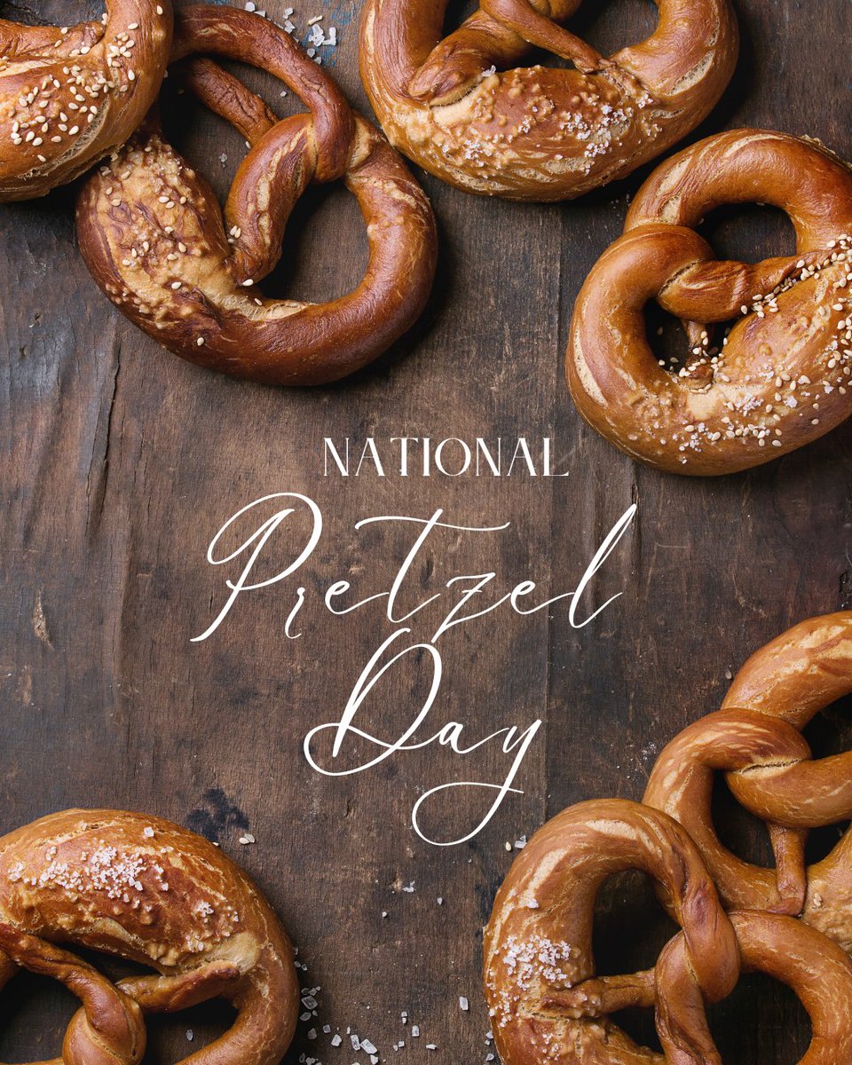 ggbillings's tweet image. In 2003, Pennsylvania Governor Ed Rendell declared 26 April "National Pretzel Day" to acknowledge the importance of the pretzel to the state's history and economy. 

Philly Pretzel Factory stores offer a free pretzel to each customer on this day. 🥨

#PretzelDay