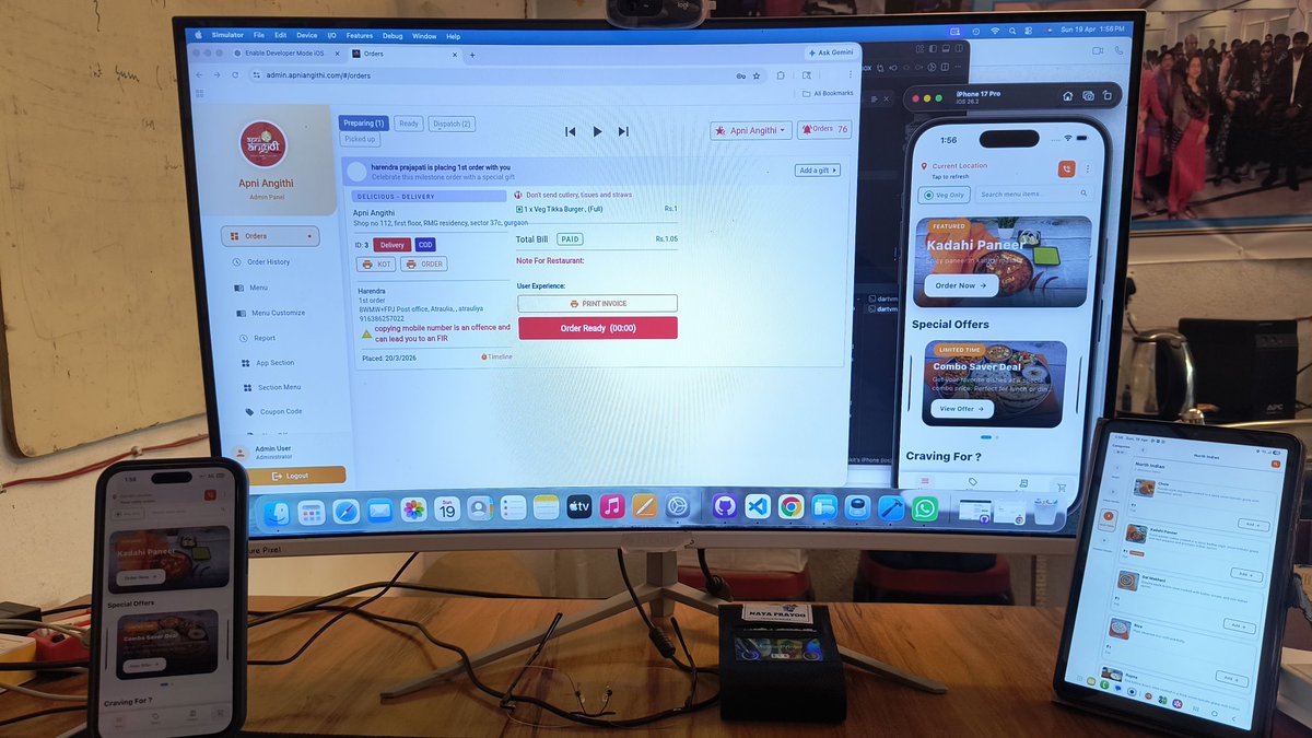 HelloHarendra's tweet image. 🚀 Turning ideas into powerful apps!
Ready to build high-performance Android &amp;amp; iOS apps.

✔ Build from scratch
✔ Upgrade &amp;amp; redesign
✔ Fix bugs &amp;amp; boost performance
✔ Launch your startup idea

💡 Let’s build something amazing.

#AppDevelopment #MobileApps #StartupIndia