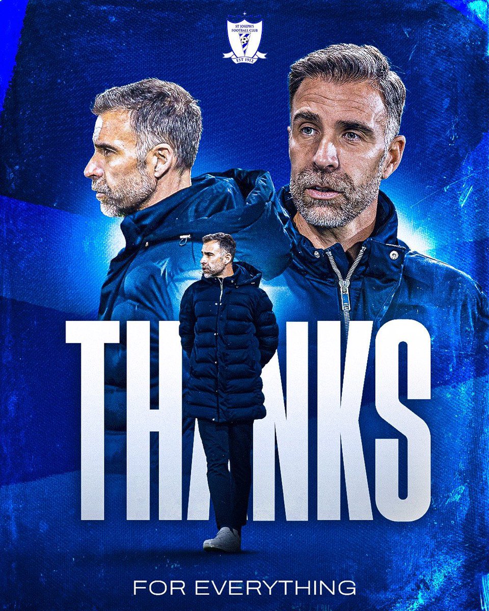 ℹ️ 𝐂𝐋𝐔𝐁 𝐒𝐓𝐀𝐓𝐄𝐌𝐄𝐍𝐓

St Joseph’s Football Club confirms that Alberto Cifuentes has concluded his association with the club.

Throughout his time at St Joseph’s FC, Alberto has demonstrated the utmost professionalism and commitment, making a valued contribution to the