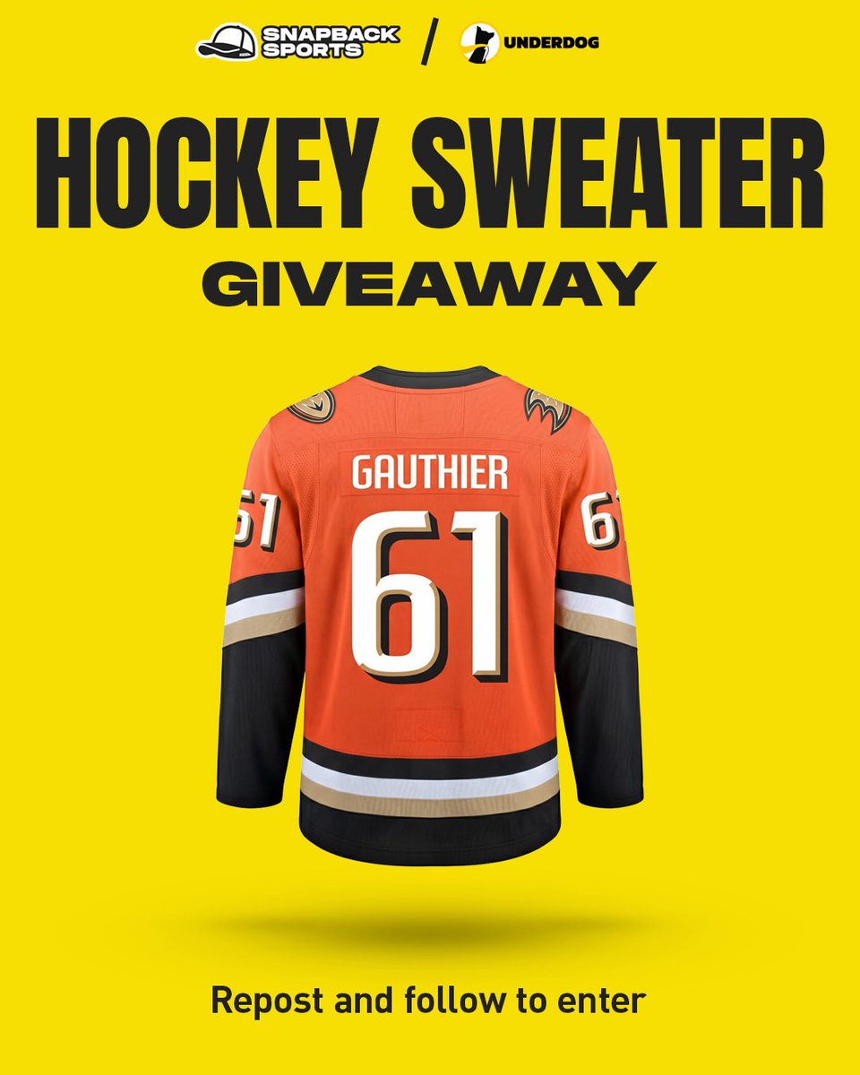 If Cutter GOALthier scores tonight we are giving away a jersey

Just follow <a href="/snapbacksports/">Snapback Sports</a> and <a href="/Underdog/">Underdog</a> and repost to enter