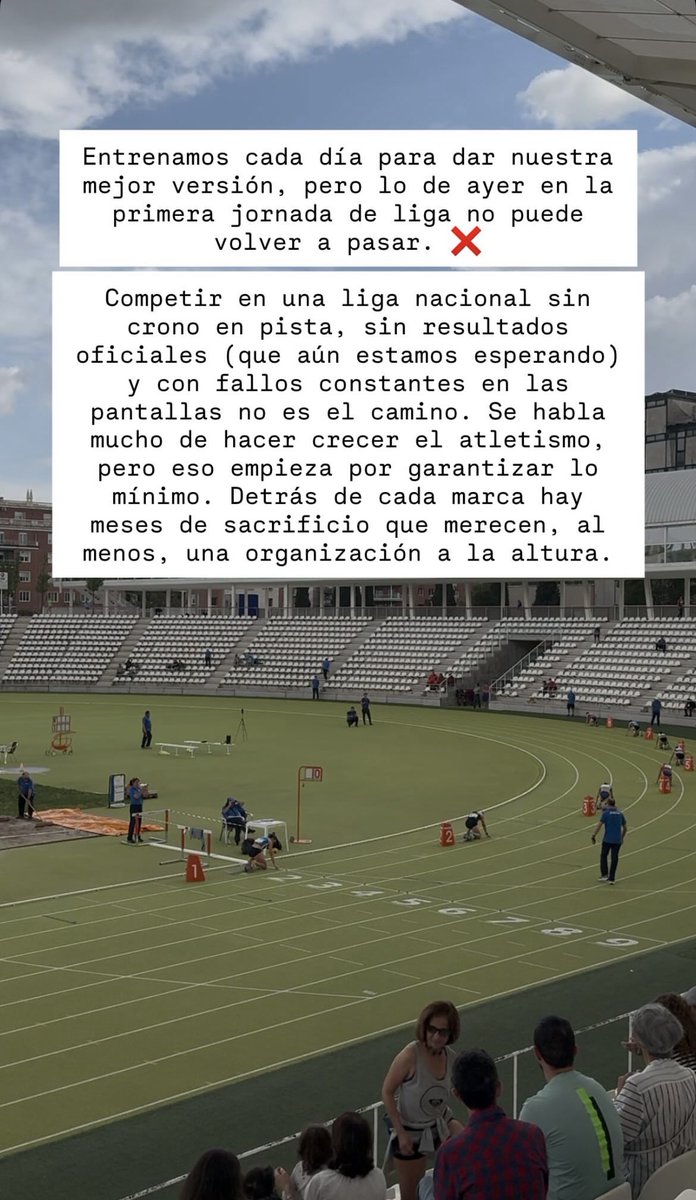 #CEclubes #LigaIberdrola <a href="/atletismoRFEA/">atletismoRFEA</a> <a href="/AtletismoMadrid/">Atletismo Madrid</a>