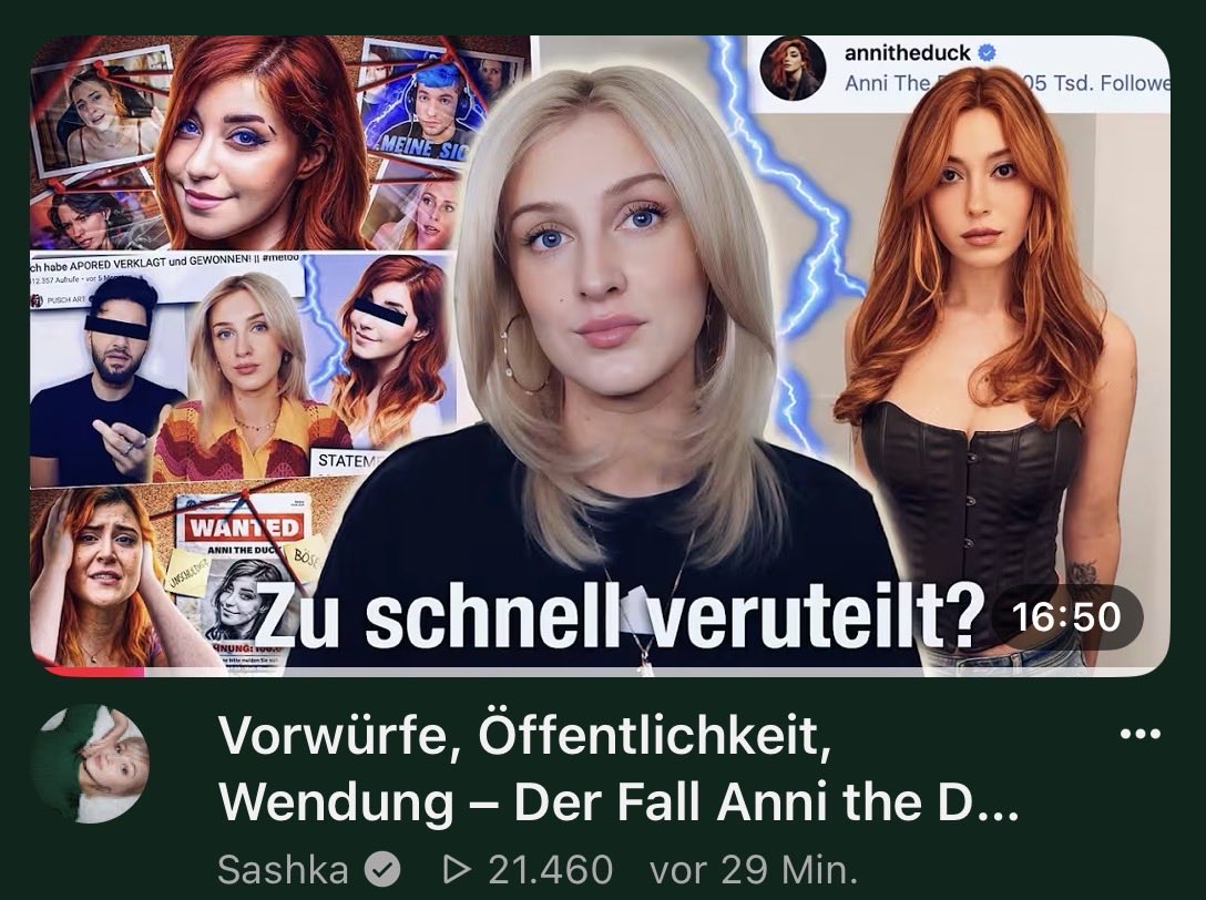 Xerxes38737506's tweet photo. Uii Sashka dippt nun auch nochmal in die aktuellen Geschehnisse rein und entschuldigt sich für ihre Berichterstattung von damals https://t.co/upLUcQ7QBD