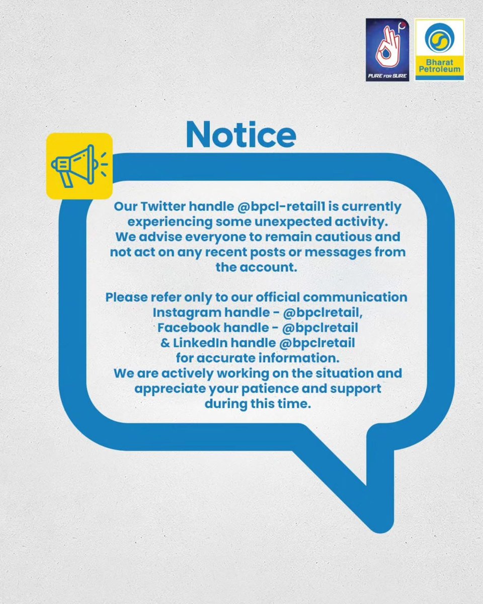 Bharat Petroleum tweet media